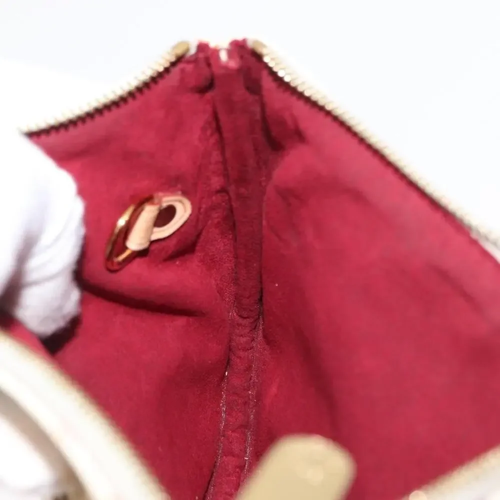 Louis Vuitton Monogram Multicolor Pochette GM Pouch White